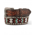 Ariat® Men's Embossed Beaded Belt