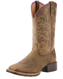 Ariat® Ladies' Hybrid Rancher Dist Brown