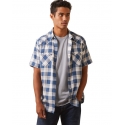 Ariat® Men's Retro SS Snap Plaid