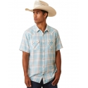 Ariat® Men's Retro SS Snap Plaid