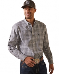 Ariat® Men's Team Logo LS Plaid