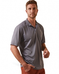 Ariat® Men's Tek Polo Solid Grey