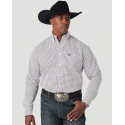 George Strait® Men's LS 1 Pocket Button Print