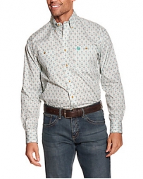 George Strait® Men's LS 2 Pocket Button Print