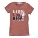 Cowgirl Hardware® Girls' Live Love Ride T-Shirt