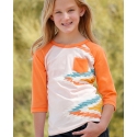 Cruel® Girls' Aztec Side Raglan Tee