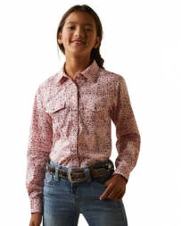 Ariat® Girls' Paisley Print LS Shirt