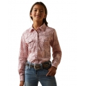 Ariat® Girls' Paisley Print LS Shirt