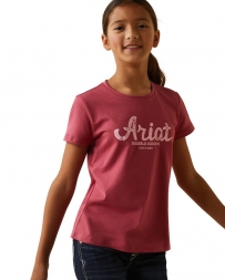 Ariat® Girls' Durable Goods Logo Tee