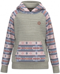 Hooey® Girls' Summit Aztec Hoodie