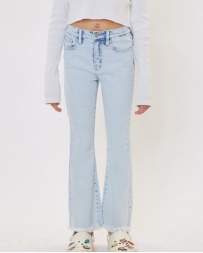 Kancan® Girls' Hi Rise Flare Jeans