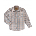 Wrangler Retro® Boys' Long Sleeve Snap Shirt