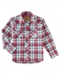 Wrangler Retro® Boys' Long Sleeve Snap Shirt