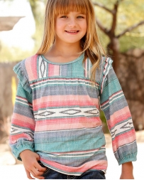 Cruel® Girls' Ruffle Shoulder Serape Shirt