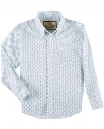 Wrangler® Boys' Classic LS Button Up Print