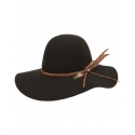 Charlie 1 Horse® Ladies' Wonderlust Wool Black Hat
