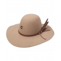 Charlie 1 Horse® Ladies' Wonderlust Wool Sand Hat