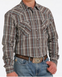 Cinch® Men's Modern Fit LS Plaid