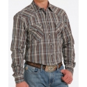 Cinch® Men's Modern Fit LS Plaid