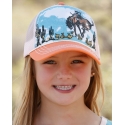 Cruel® Girls' Western Print Trucker Cap