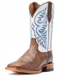 Ariat® Men's Wiley Pecan Brown/White Top