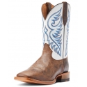 Ariat® Men's Wiley Pecan Brown/White Top