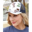 Cruel® Ladies' Western Print Trucker Cap