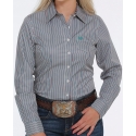 Cinch® Ladies' Tencel Stripe Button Down