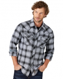 Wrangler Retro® Men's LS Snap Plaid Modern Fit