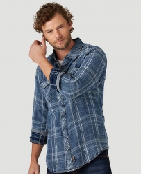 Wrangler Retro® Men's LS Snap Plaid Shirt