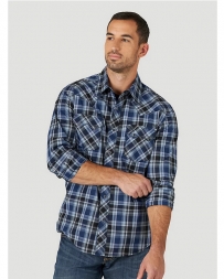 Wrangler Retro® Men's LS Snap Plaid Shirt