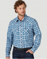 Wrangler Retro® Men's LS Snap Plaid Shirt