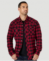 Wrangler Retro® Men's LS Snap Plaid Flannel Modern Fit