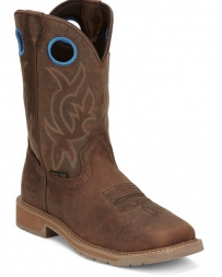 Justin® Boots Men's Stampede AA WTRPRF Steel