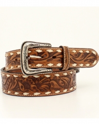 Nocona Belt Co.® Men's Floral Buckstitch Belt