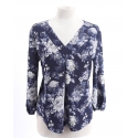 Kerenhart® Ladies' Floral V-Neck 3/4 Sleeve Top
