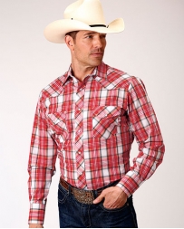 Roper® Men's Western Snap Plaid Shirt