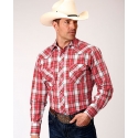 Roper® Men's Western Snap Plaid Shirt