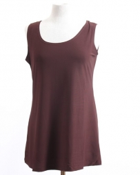 Ladies' Basic Tank Brown