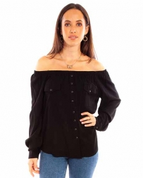Scully Leather® Ladies' Off Shoulder Western Top