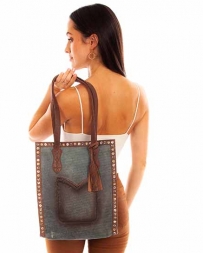 Scully Leather® Ladies' Vintage Leather Handbag