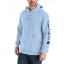 Carhartt® Men's Midweight Sleeve Logo Hoodie