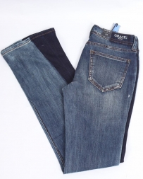 Grace in LA Ladies' Easy Fit 2-Tone Jean