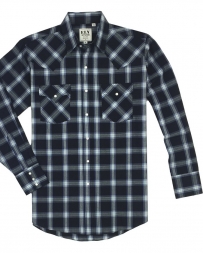 Ely and Walker® Men's LS Snap Plaid Shirt Assorted