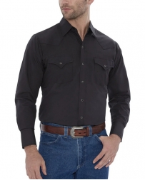 Ely and Walker® Men's LS Snap Solid Shirt - Big and Tall