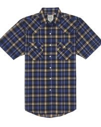 Ely and Walker® Men's Western Snap Plaid SS - Big