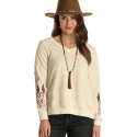 Panhandle® Ladies' Embroidered Sleeve Sweatshirt