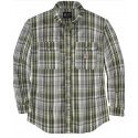 Carhartt® Men's FR RF Plaid LS Shirt