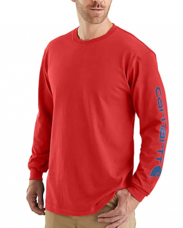 Carhartt® Men's LS Sleeve Logo Tee