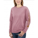 Carhartt® Ladies' LS Sleeve Logo Tee